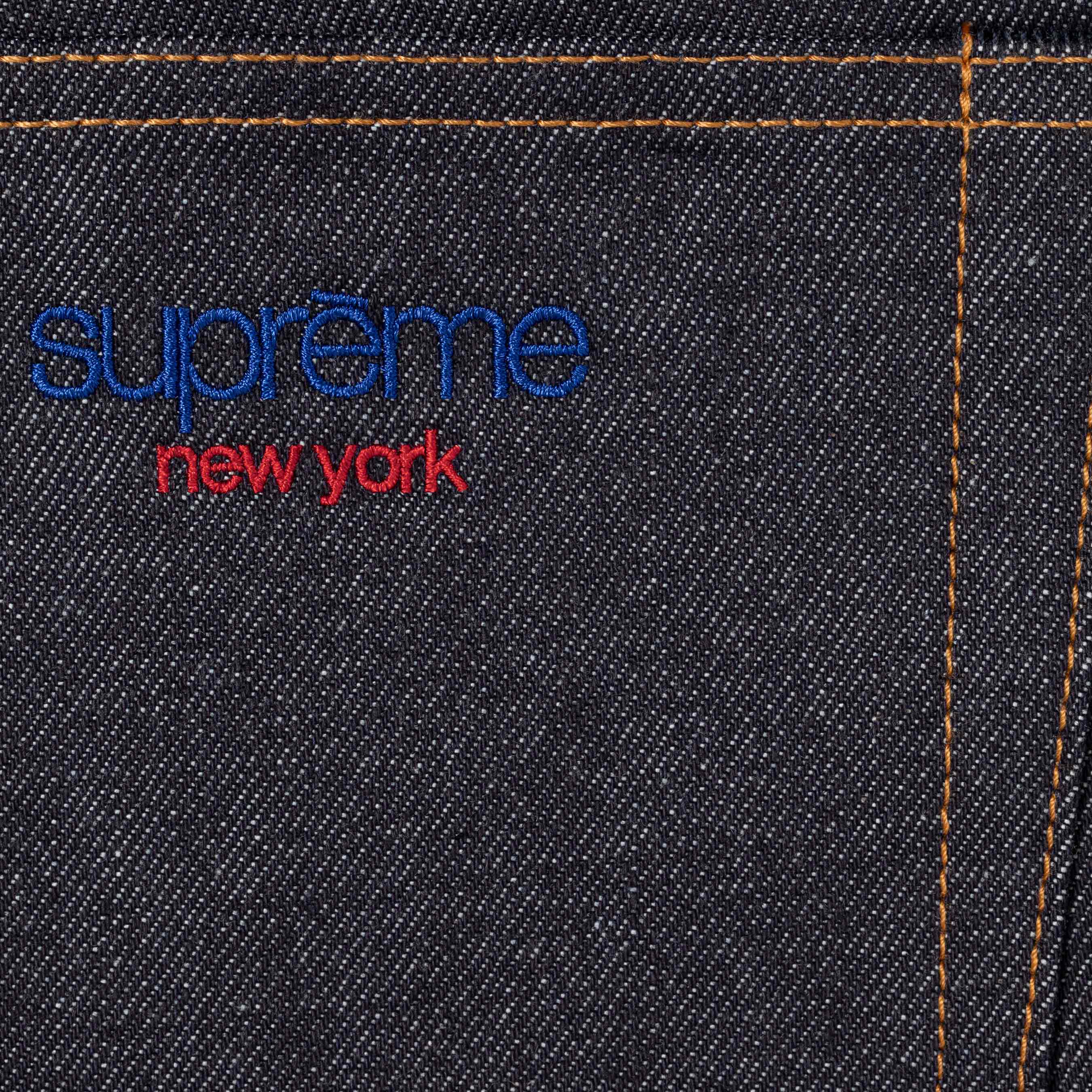 Baggy Selvedge Denim Short view 6